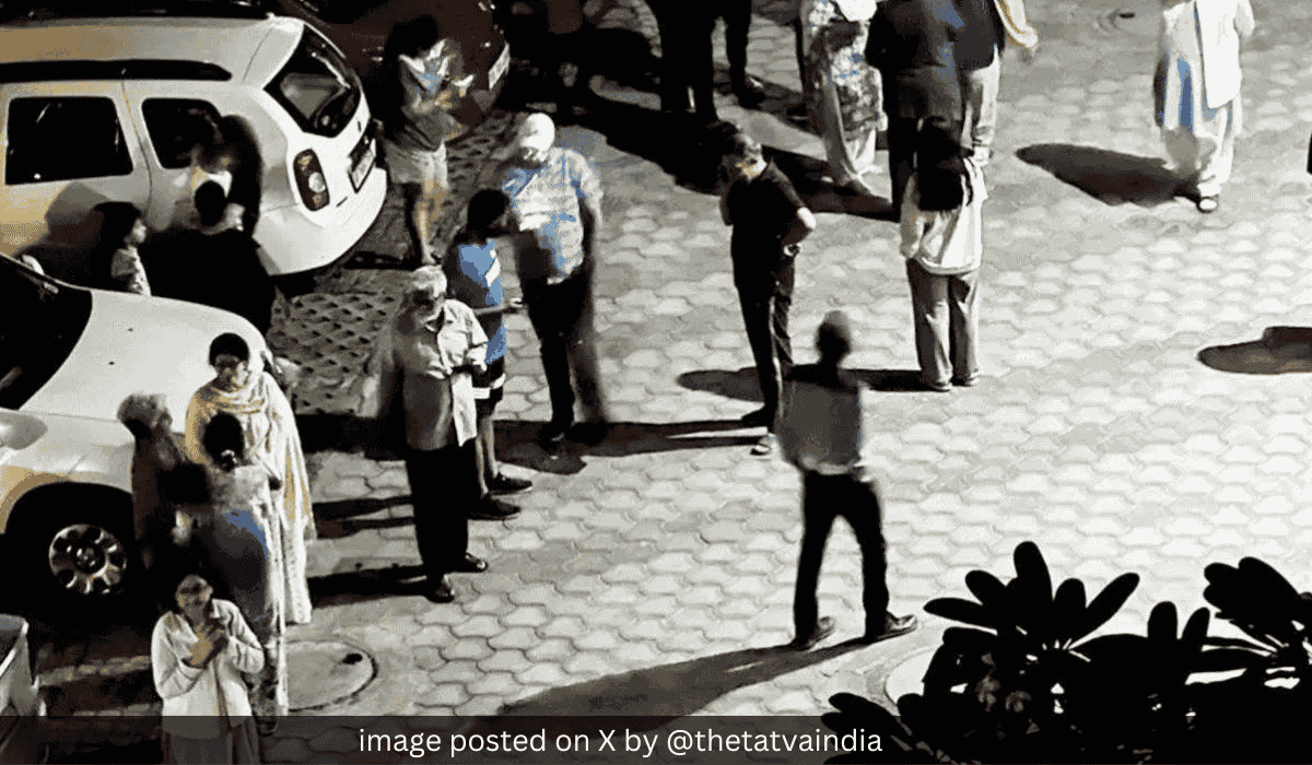 Earthquake hit Delhi NCR