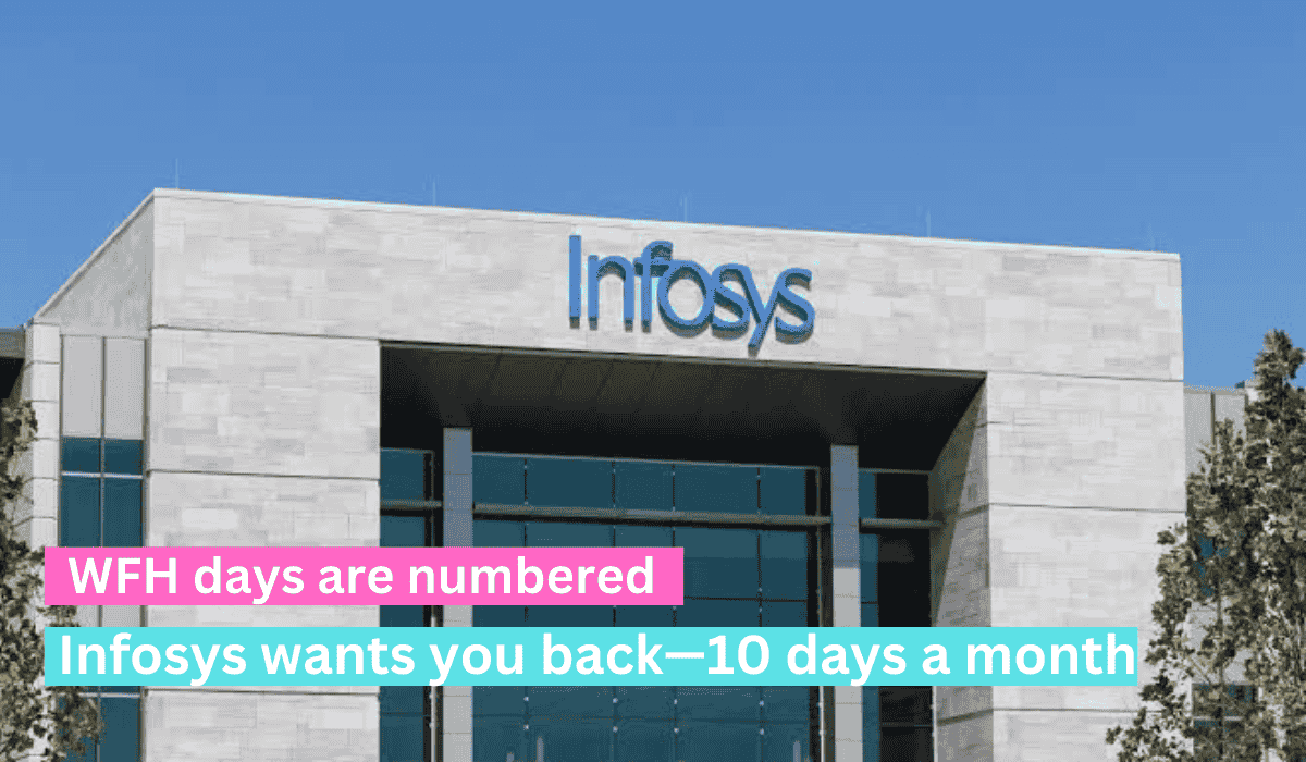 Infosys work from office policy