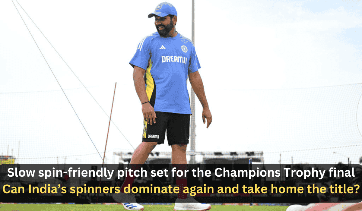 How is Champions Trophy Final Pitch